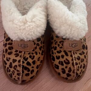 UGG Coquette Leopard Print Slippers